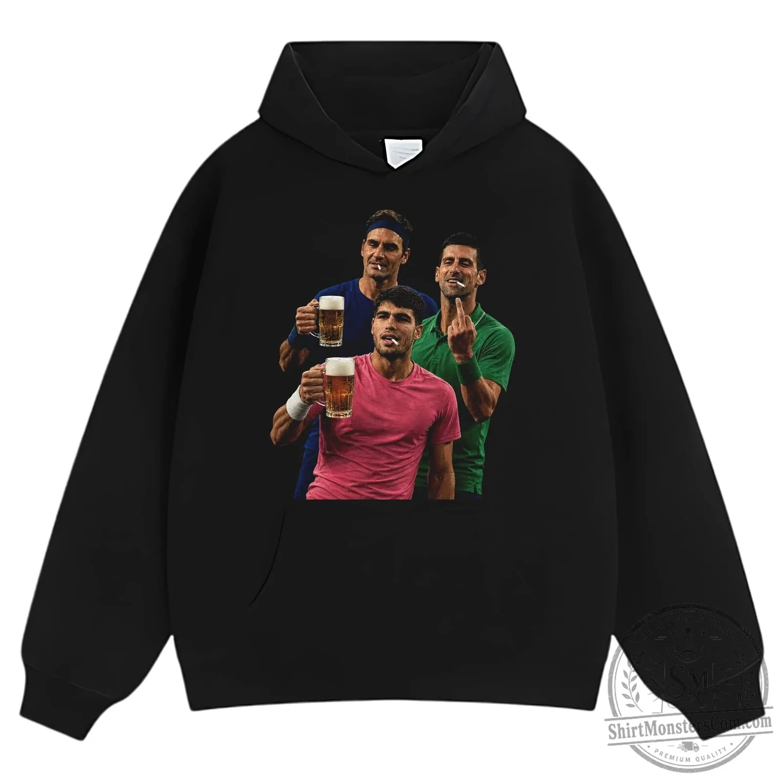 Carlos Alcaraz Roger Federer Novak Djokovic Tennis Legends T-Shirt 17 Carlos Alcaraz Roger Federer Novak Djokovic Tennis Legends T-Shirt