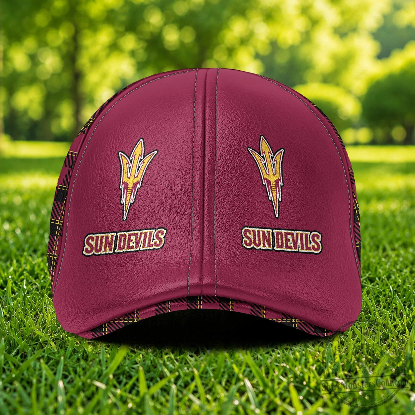 Arizona State Sun Devils NCAA Ivy League Flat Cap 6 Arizona State Sun Devils NCAA Ivy League Flat Cap