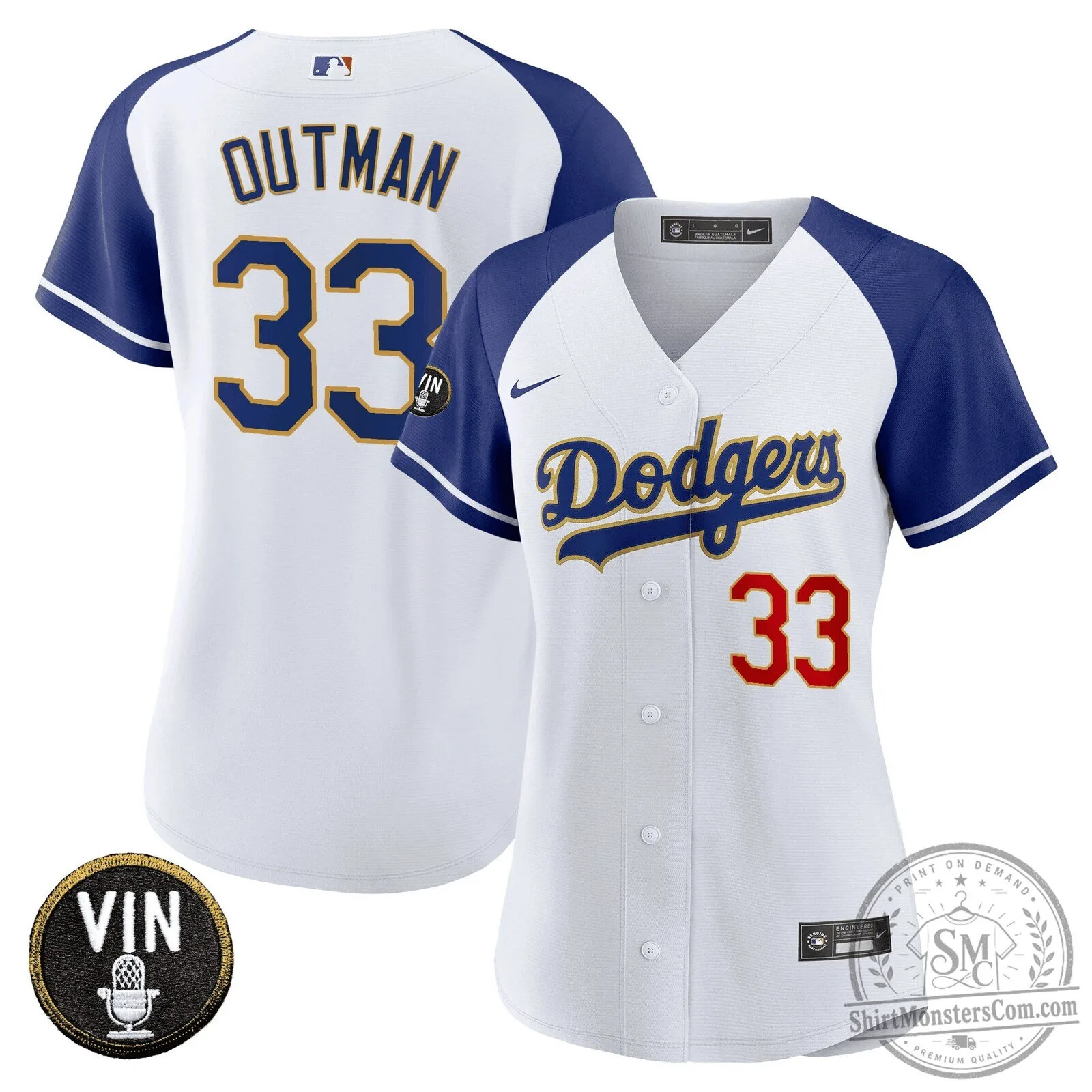 Los Angeles Dodgers Shohei Ohtani Baseball Jersey with Vin Scully Patch 47 Los Angeles Dodgers Shohei Ohtani Baseball Jersey with Vin Scully Patch