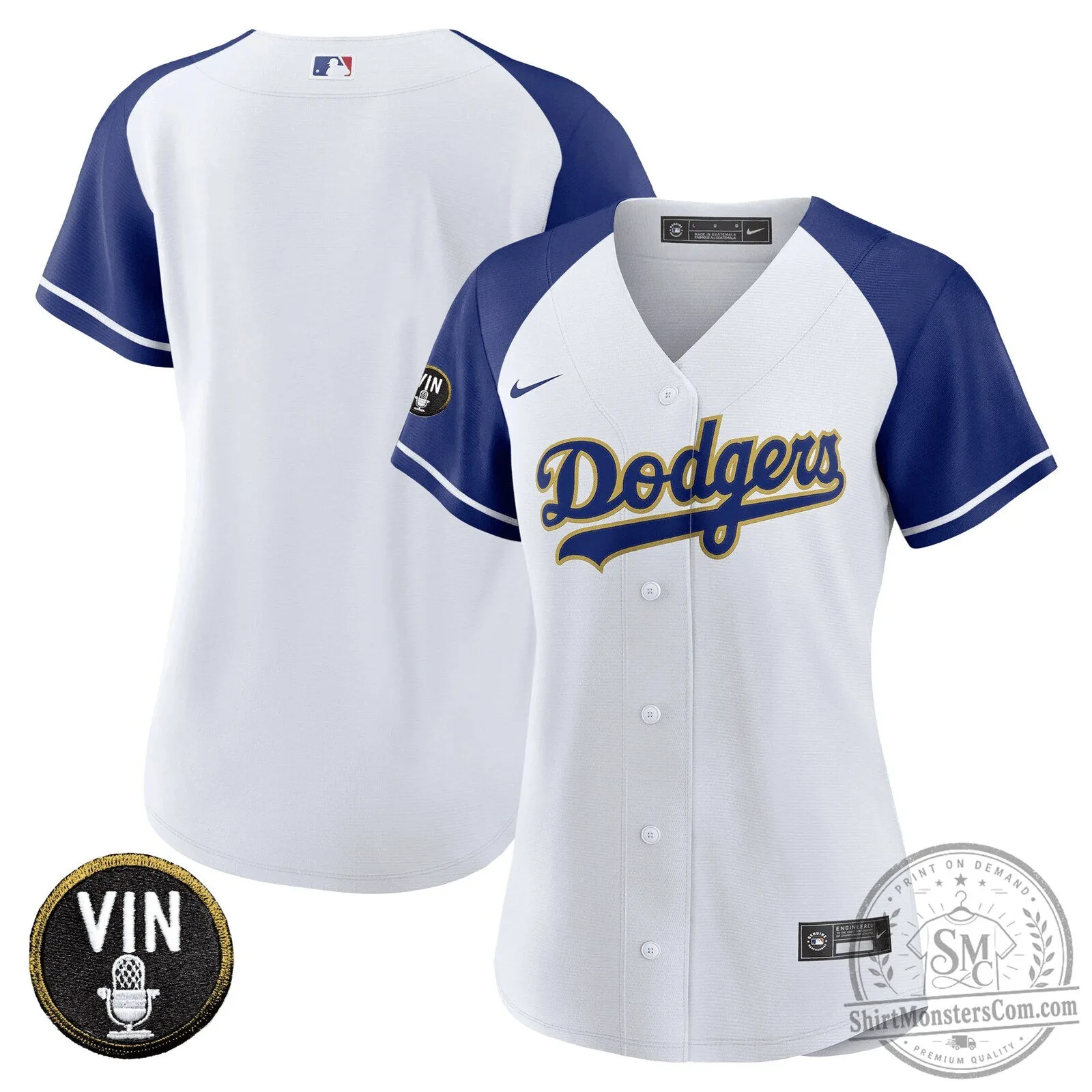 Los Angeles Dodgers Shohei Ohtani Baseball Jersey with Vin Scully Patch 49 Los Angeles Dodgers Shohei Ohtani Baseball Jersey with Vin Scully Patch