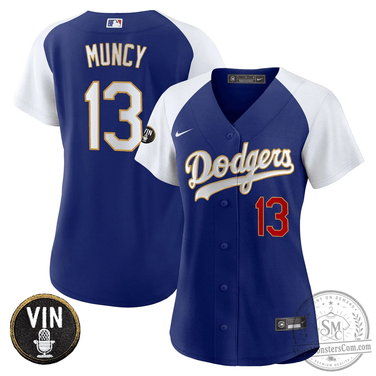 Los Angeles Dodgers Shohei Ohtani Baseball Jersey with Vin Scully Patch 55 Los Angeles Dodgers Shohei Ohtani Baseball Jersey with Vin Scully Patch