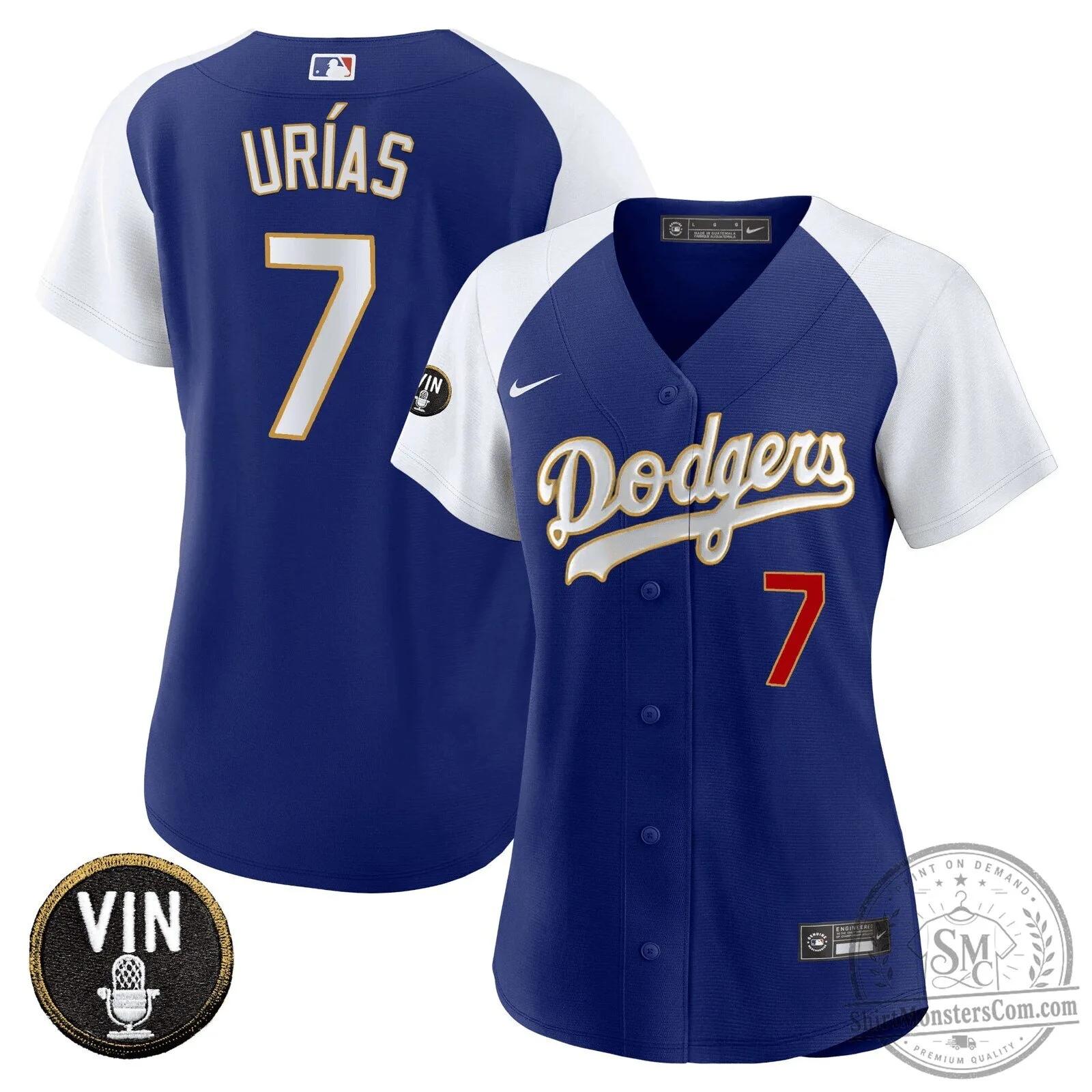 Los Angeles Dodgers Shohei Ohtani Baseball Jersey with Vin Scully Patch 58 Los Angeles Dodgers Shohei Ohtani Baseball Jersey with Vin Scully Patch