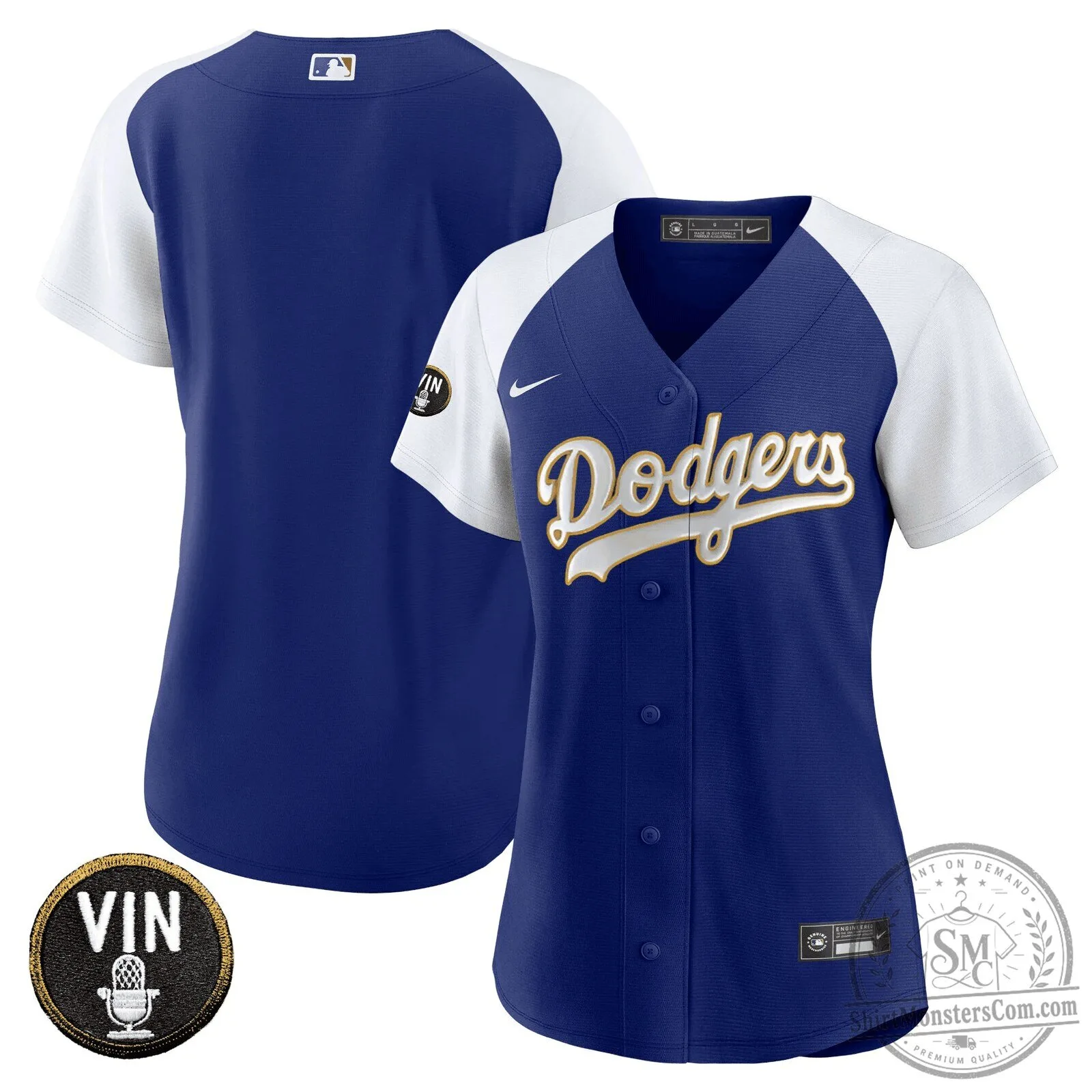 Los Angeles Dodgers Shohei Ohtani Baseball Jersey with Vin Scully Patch 59 Los Angeles Dodgers Shohei Ohtani Baseball Jersey with Vin Scully Patch