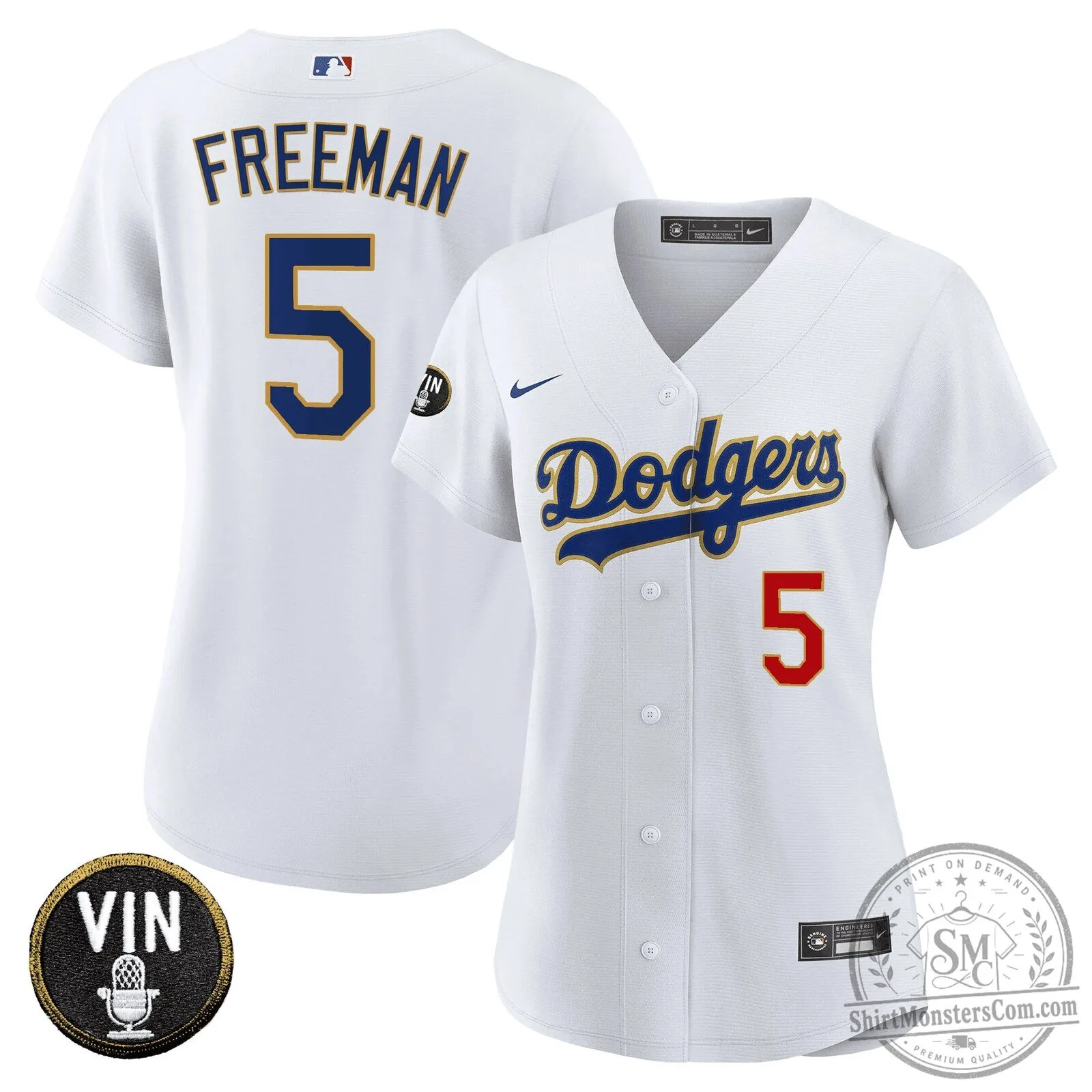 Los Angeles Dodgers Shohei Ohtani Baseball Jersey with Vin Scully Patch 61 Los Angeles Dodgers Shohei Ohtani Baseball Jersey with Vin Scully Patch