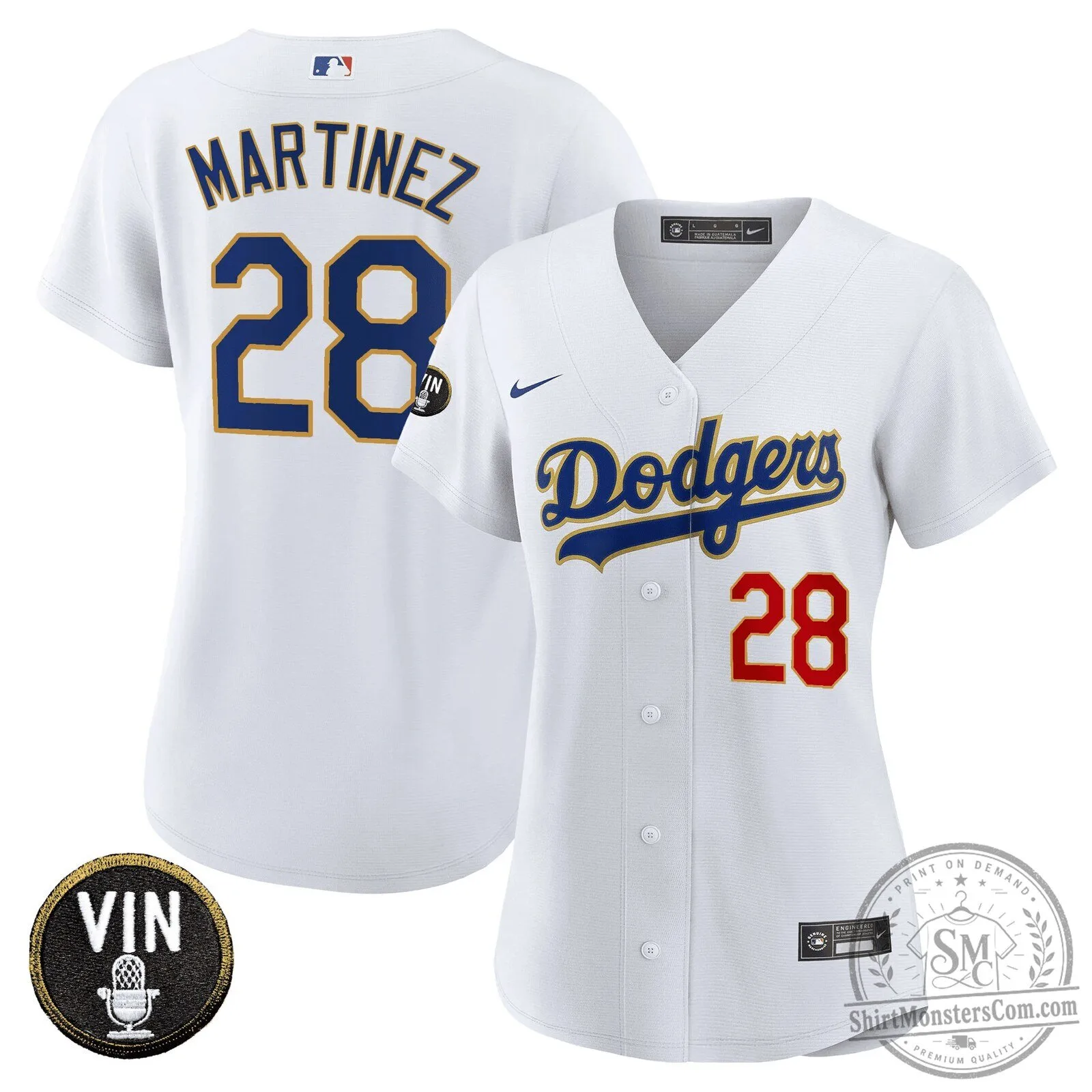 Los Angeles Dodgers Shohei Ohtani Baseball Jersey with Vin Scully Patch 66 Los Angeles Dodgers Shohei Ohtani Baseball Jersey with Vin Scully Patch