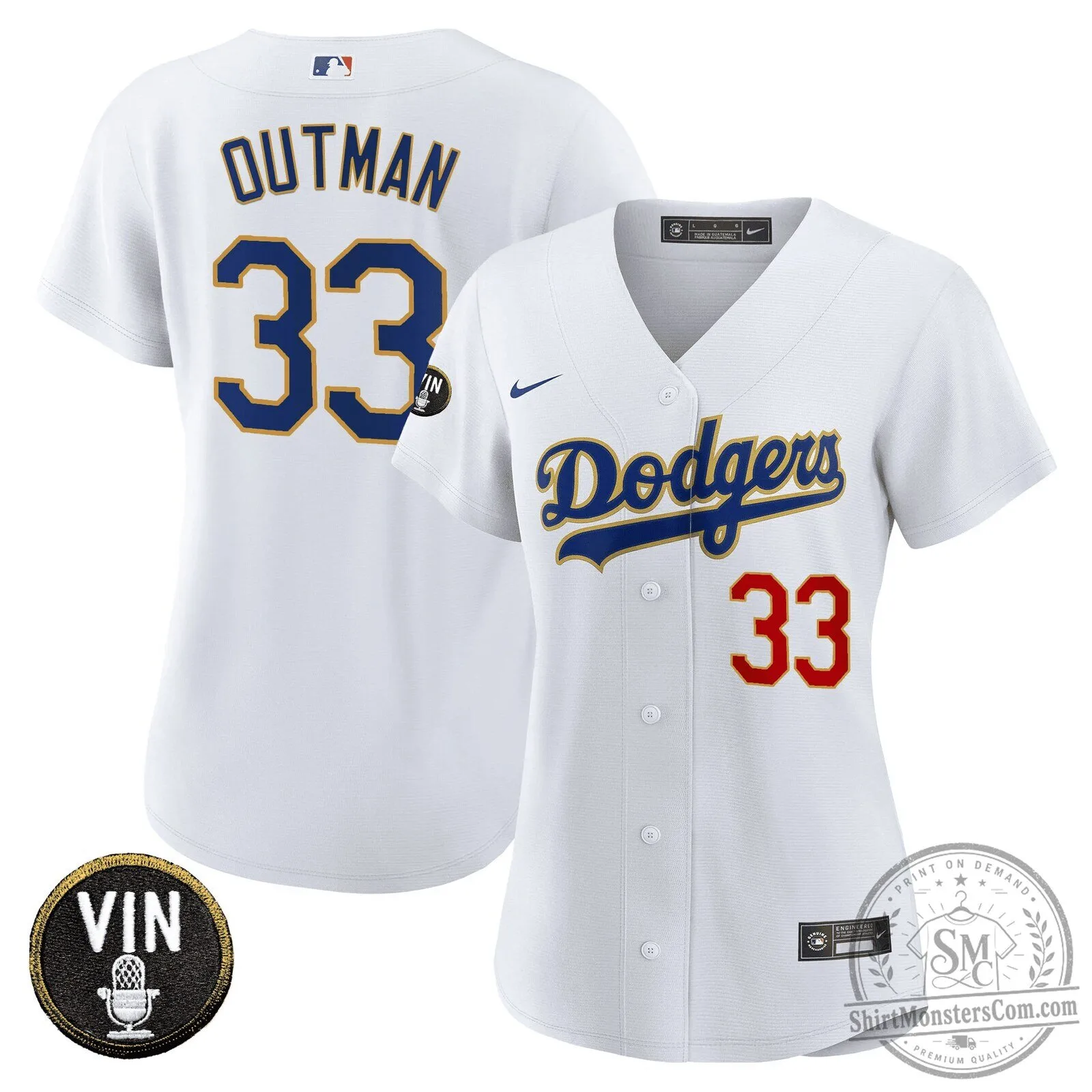 Los Angeles Dodgers Shohei Ohtani Baseball Jersey with Vin Scully Patch 67 Los Angeles Dodgers Shohei Ohtani Baseball Jersey with Vin Scully Patch